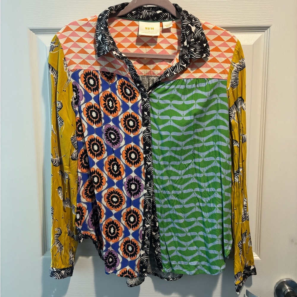 Maeve button down shirt